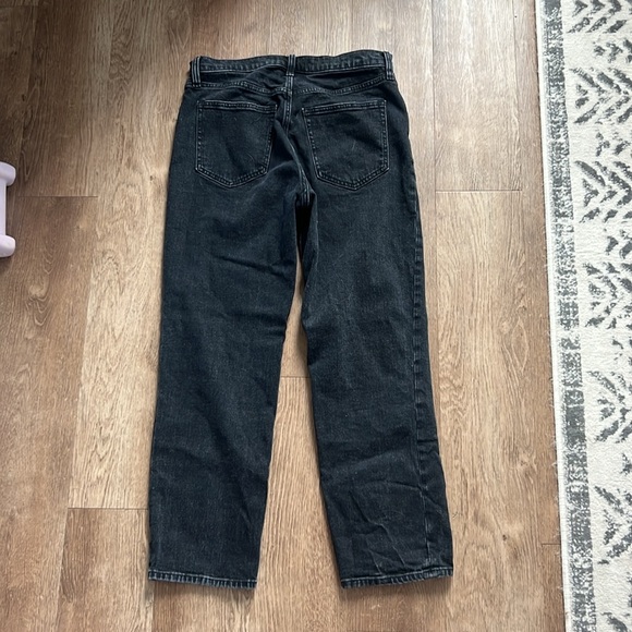 Abercrombie & Fitch The Ankle Straight Ultra High Rise - Picture 3 of 4